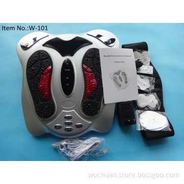 Electric Foot Massage Machine/ Infrared Vibrating Foot Massager/ Acupuncture Foot Massager (W-101)